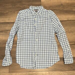 Men's Blue Checkered Shirt MEDIUM